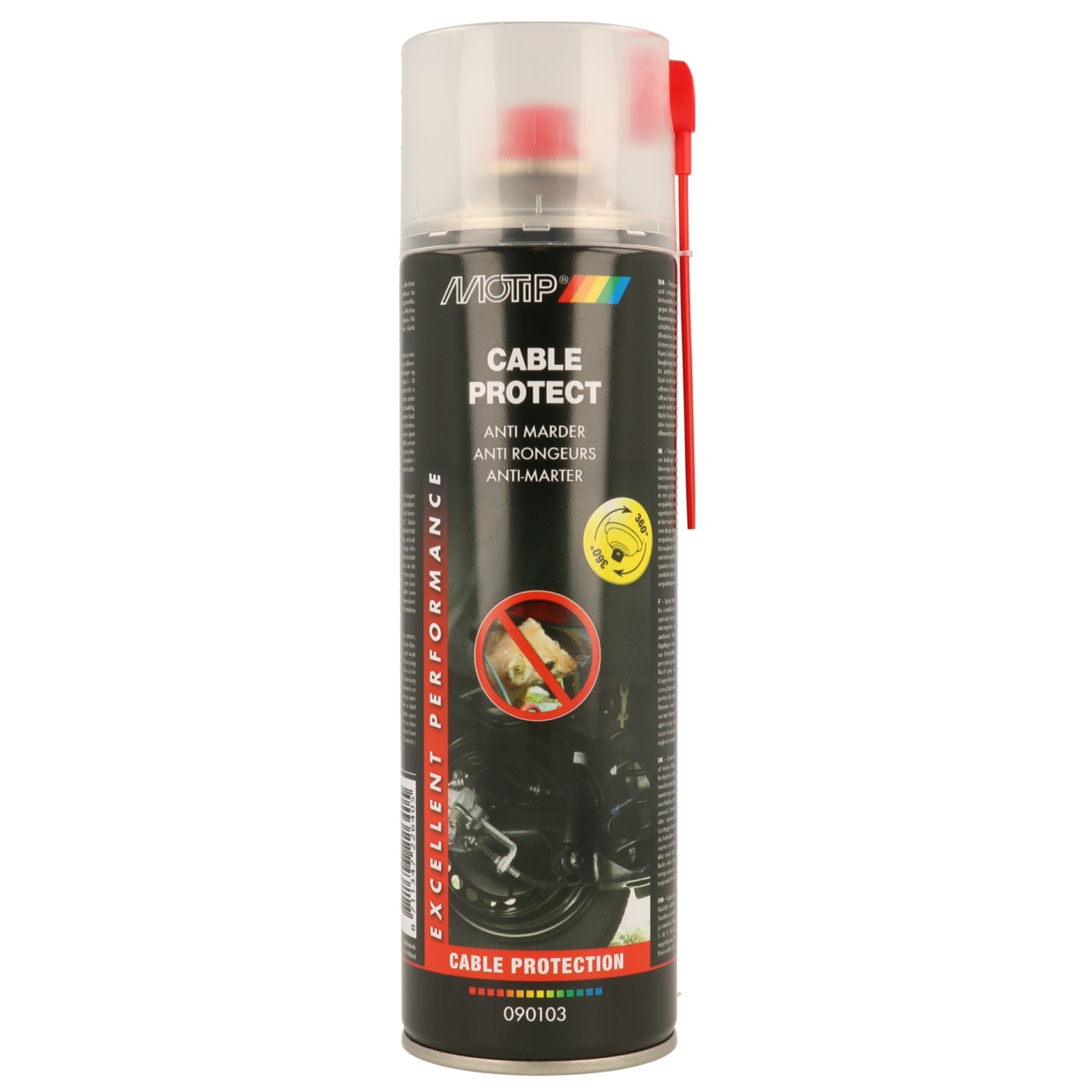 Rágcsálóriasztó spray 500 ml MOTIP CABLE PROTECT