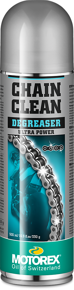 MOTOREX Lánctisztító spray Motorex Chain Clean Degreaser Extra Power 500ml