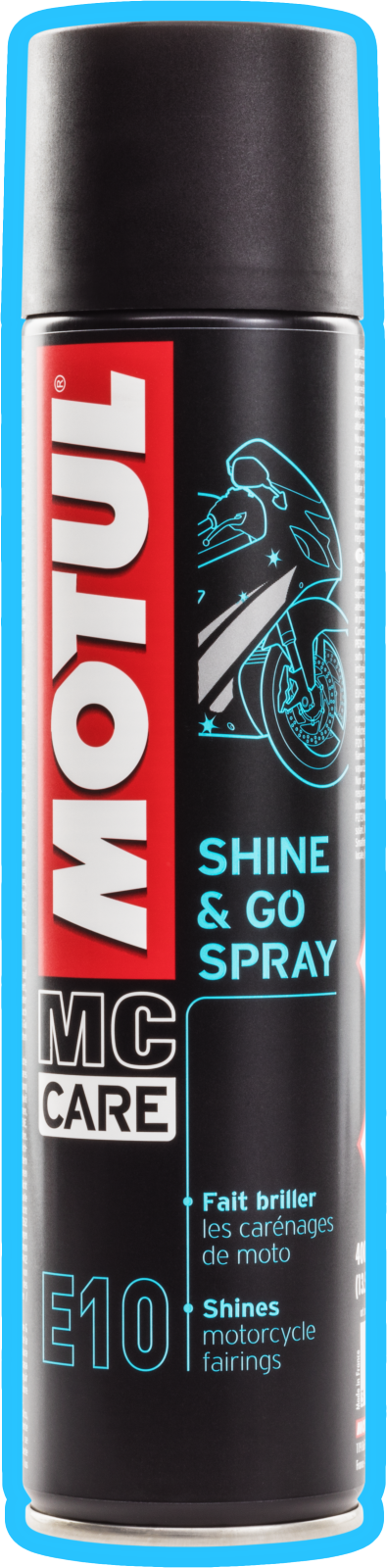 Gyorstisztító MOTUL E10 Shine & Go Spray 0,4L