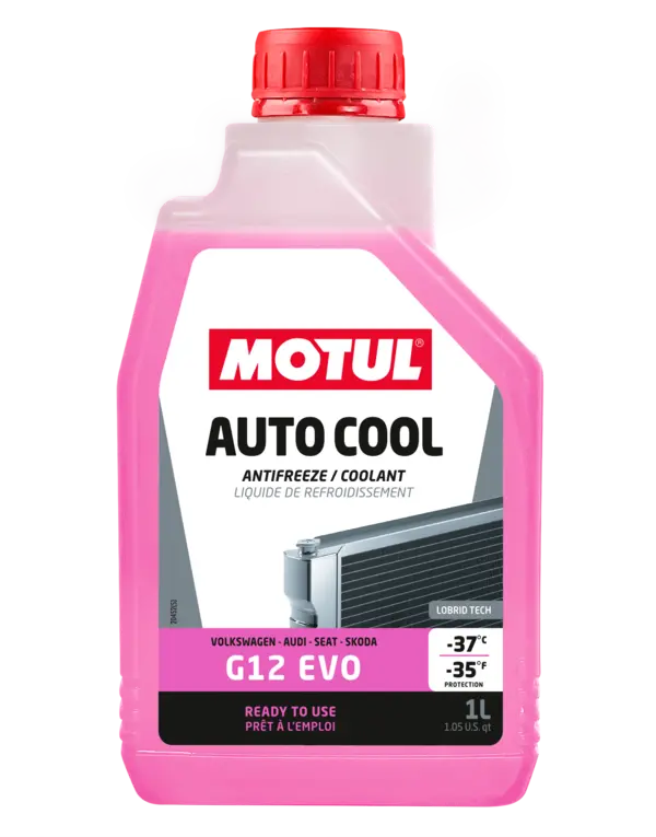 Fagyálló folyadék 1L MOTUL Auto Cool G12 EVO -37C 1L