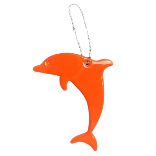 Fényvisszaverő kulcstartó több szín, több minta