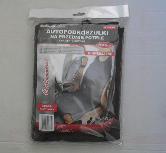 Trikó üléshuzat szürke színű - 2db 