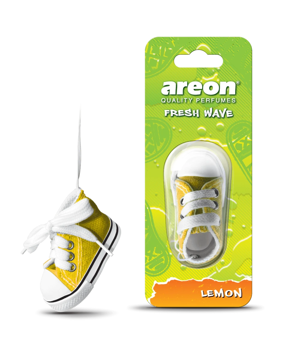 Areon Fresh Wave, Illatosító, Cipő, Lemon 