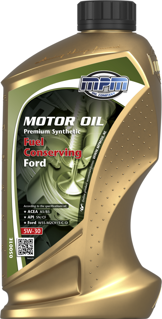 MPM Motorolaj 5W-30 Premium synt. Fuel Conserving Ford  1 liter MPM 5W-30 PREMIUM SYNTHETIC FUEL CONSERVING FORD