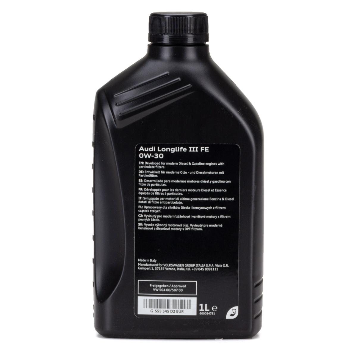 Motorolaj 0W-30 1L Audi LongLife III FE