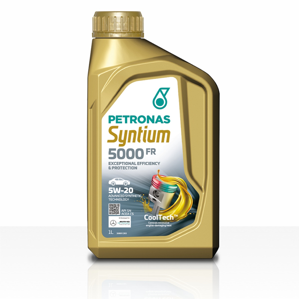Motorolaj 5W-20 1L PETRONAS SYNTIUM 5000 FR