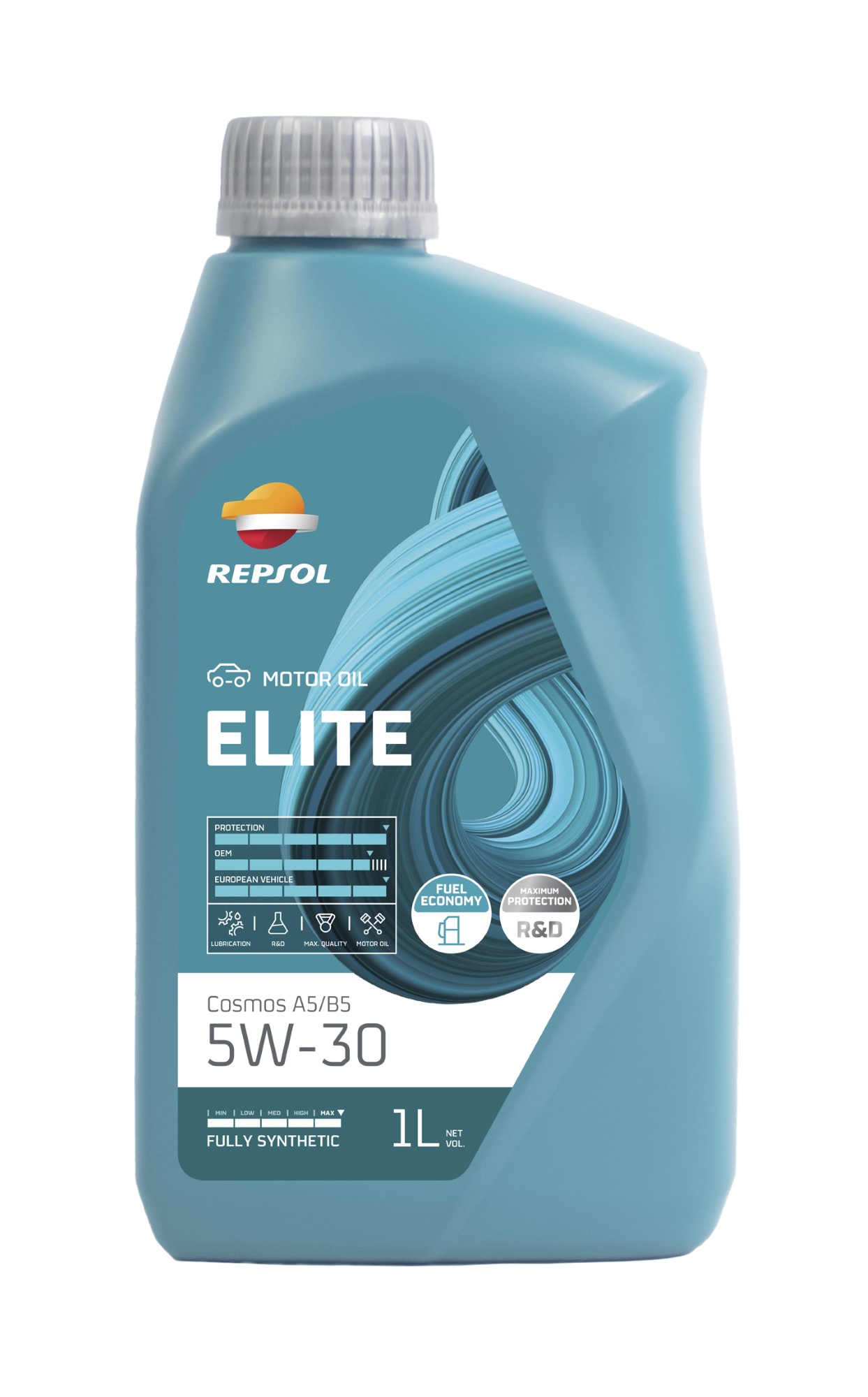 Motorolaj 5W-30 1L Repsol Elite Cosmos A5/B5 5W30 1L