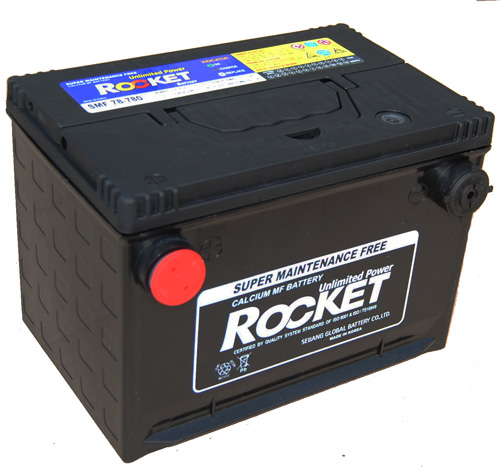 Akkumulátor Rocket 74Ah 780A Bal+