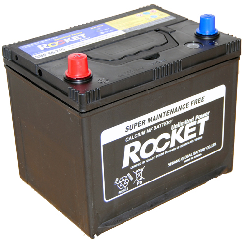 Akkumulátor Rocket 66Ah 710A Bal+