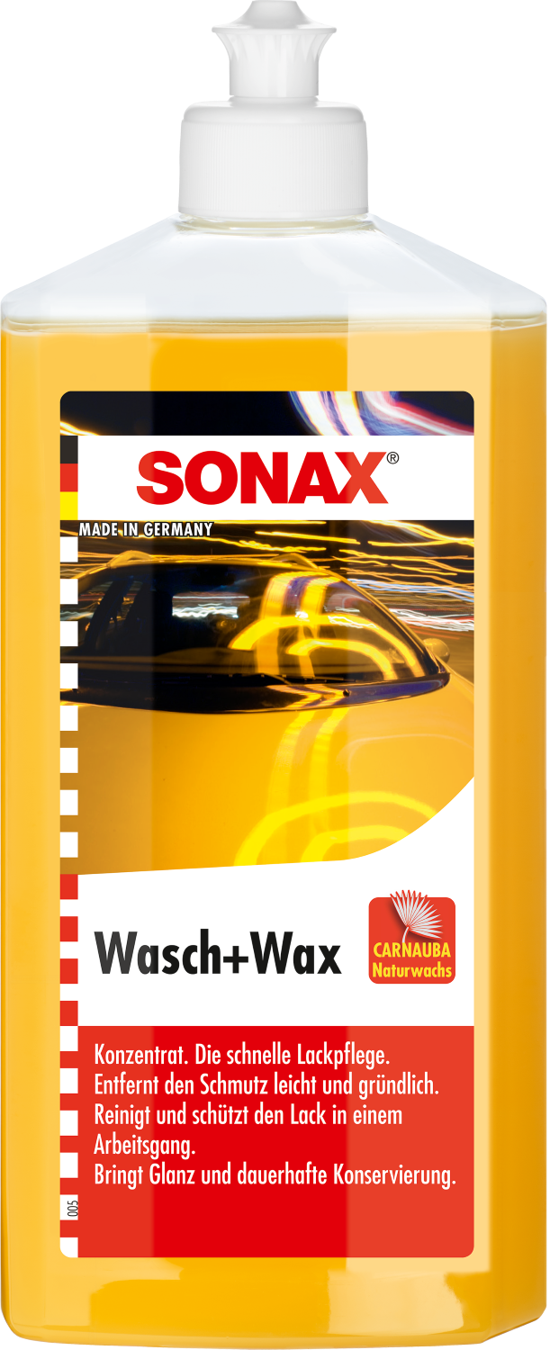 Sonax Wasch+Wax 500ml Viaszos Autósampon