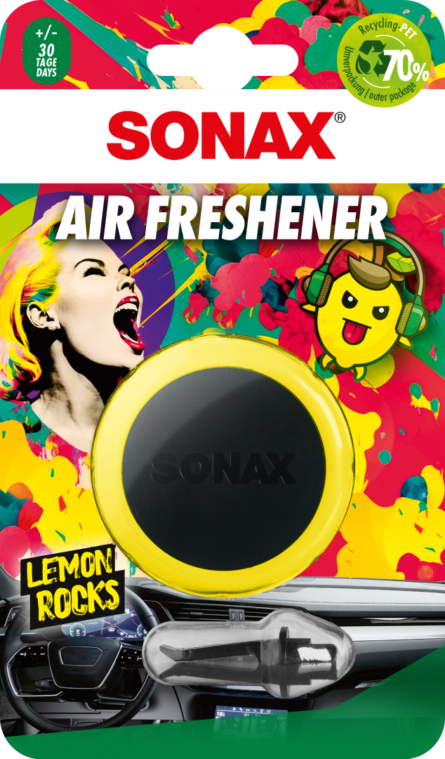 Illatosító Sonax Air Freshener Lemon Rocks