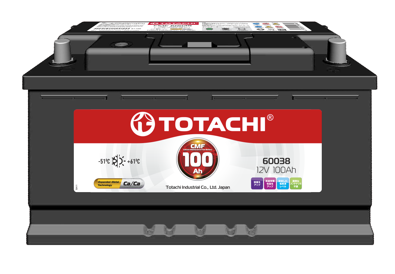 Akkumulátor Totachi 12V 100Ah 820A Jobb+