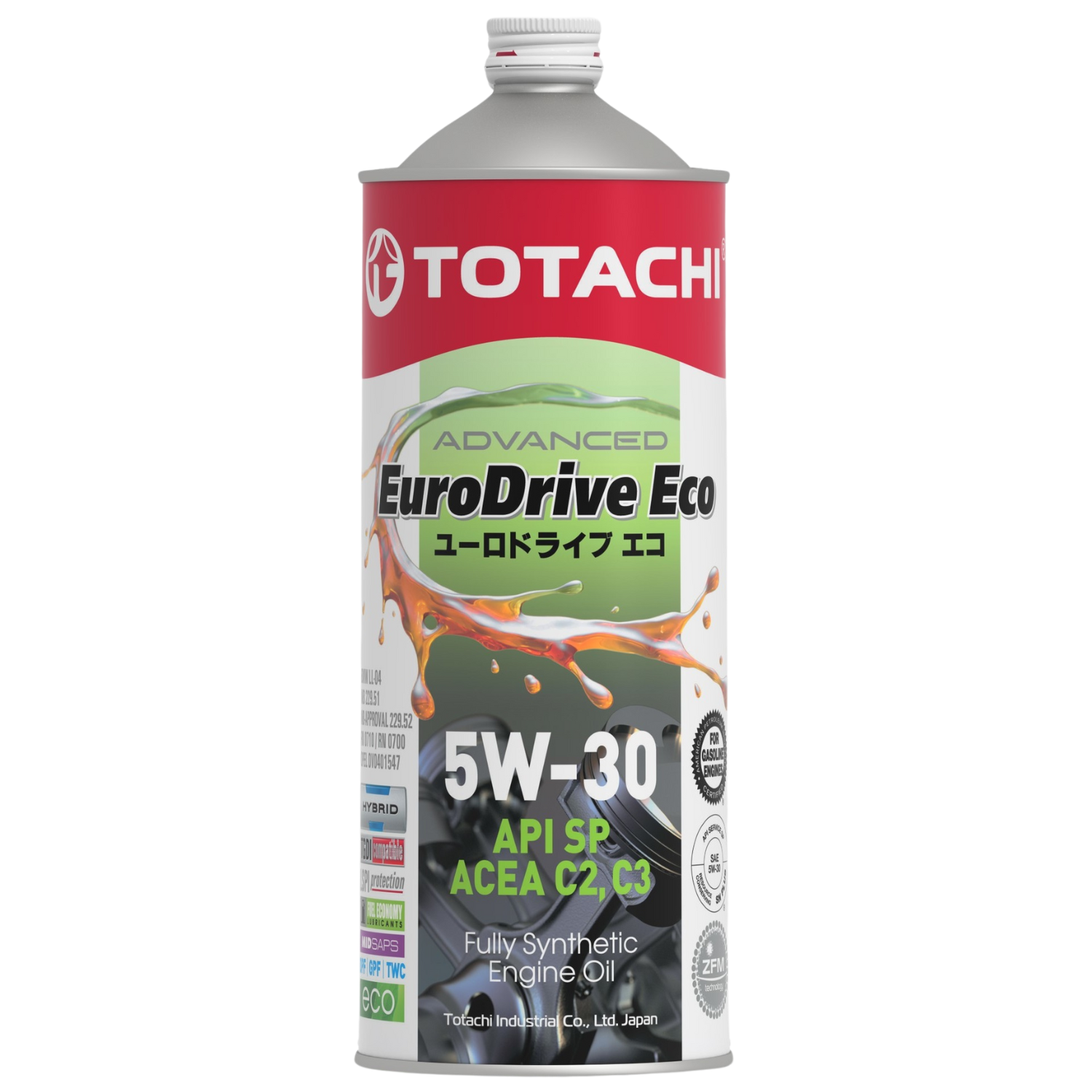Motorolaj 5W-30 1L Totachi EuroDrive Eco 5W-30 1L