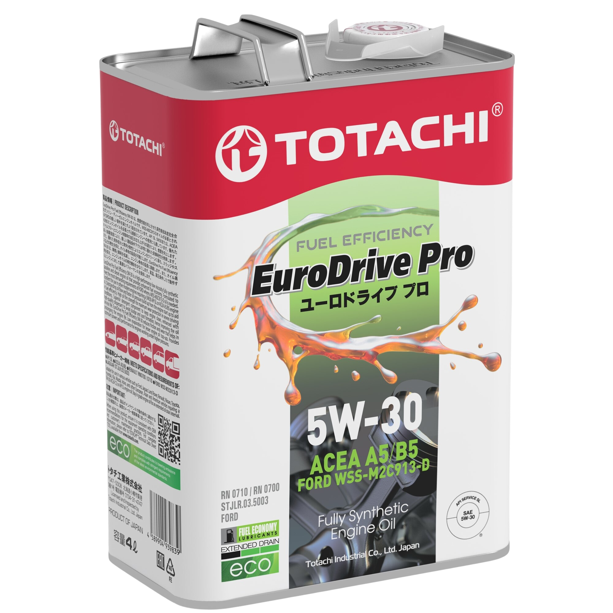  Totachi EuroDrive Pro Fuel Efficiency 5W-30 4L