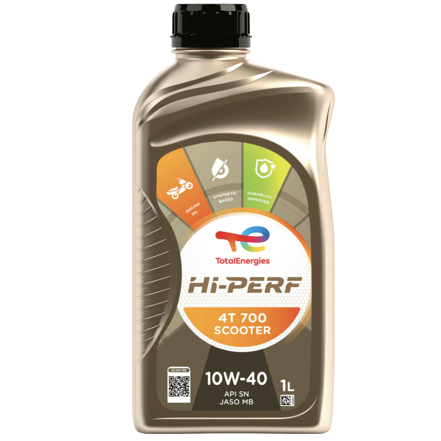 Motorolaj 4T 10W-40 1L Total HI-PERF 4T 700 Scooter
