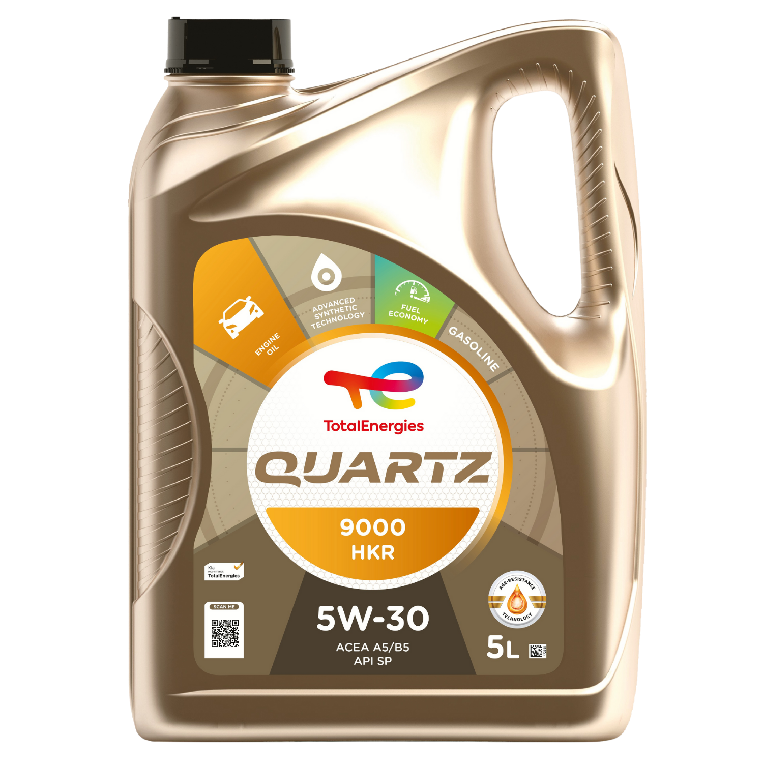 Motorolaj 5W-30 5L Total Quartz 9000 HKR