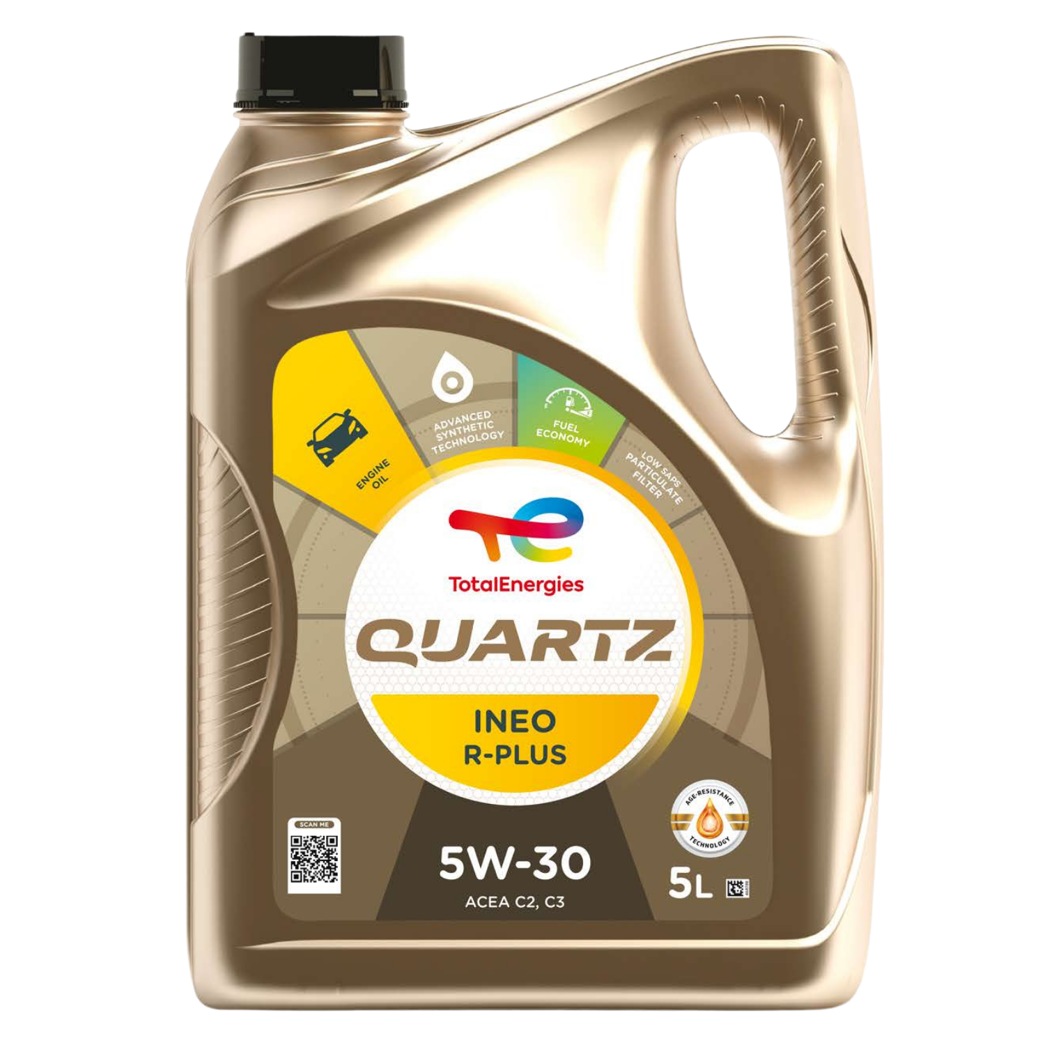 Motorolaj 5W-30 5L Total Quartz Ineo R-Plus