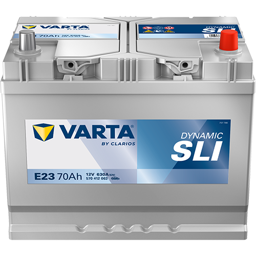 Akkumulátor VARTA DYNAMIC SLI 12V 70Ah 630A Jobb+