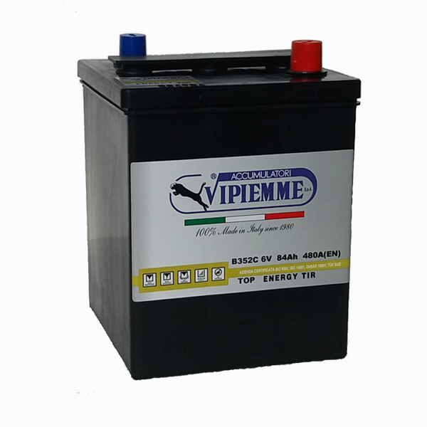 VIPIEMME Top Energy 6V 77 Ah akkumulátor 