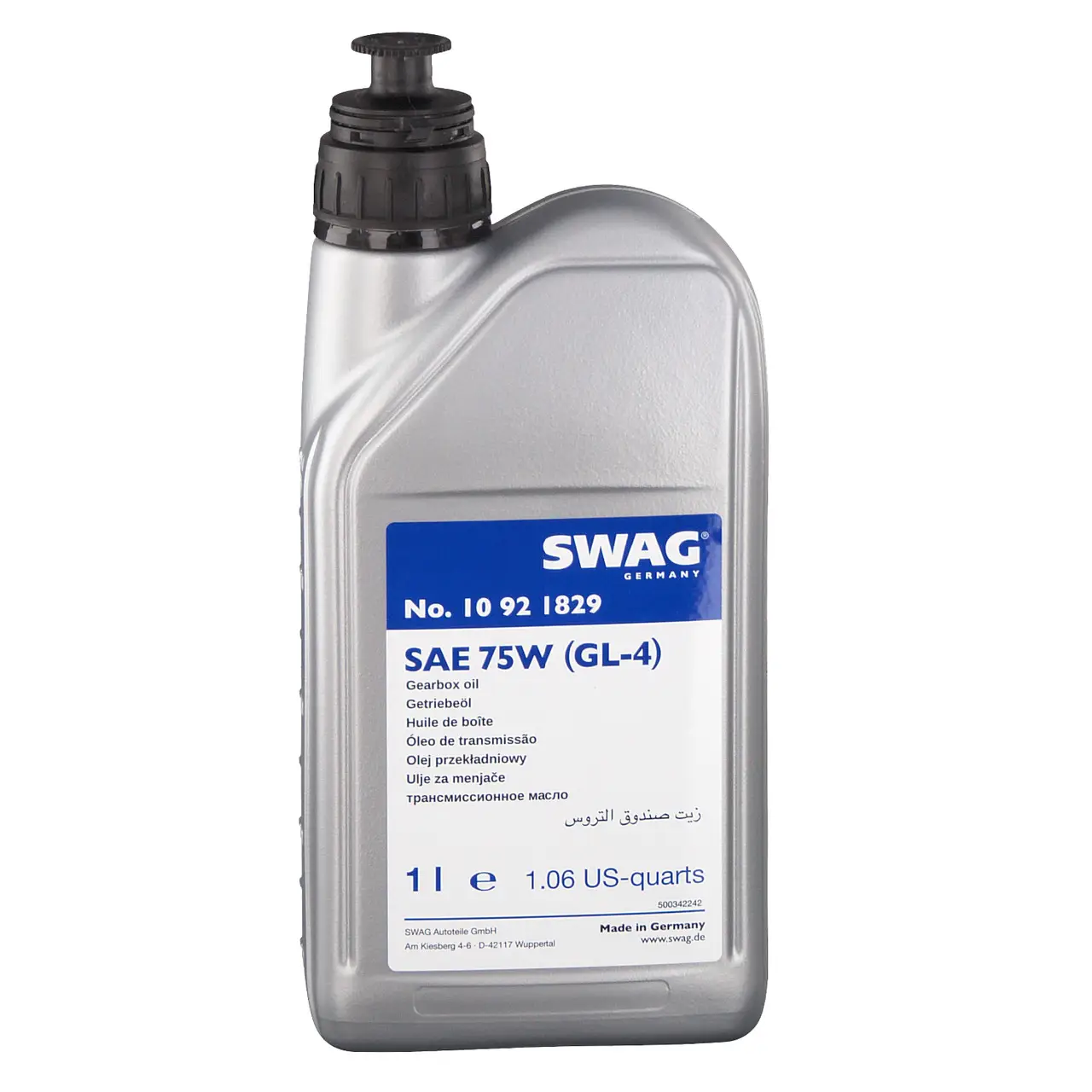 Hajtóműolaj SWAG 10 92 1829 75W GL4 1L