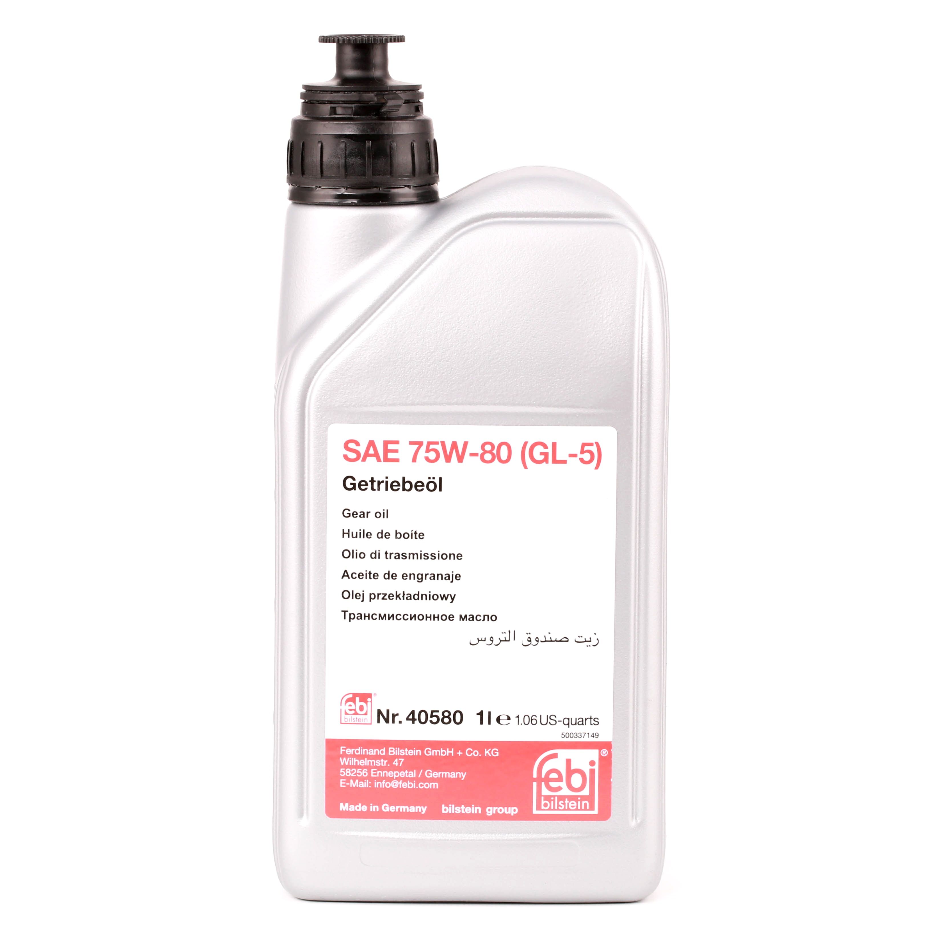 Váltóolaj 75W-80 1 Liter Febi 40580