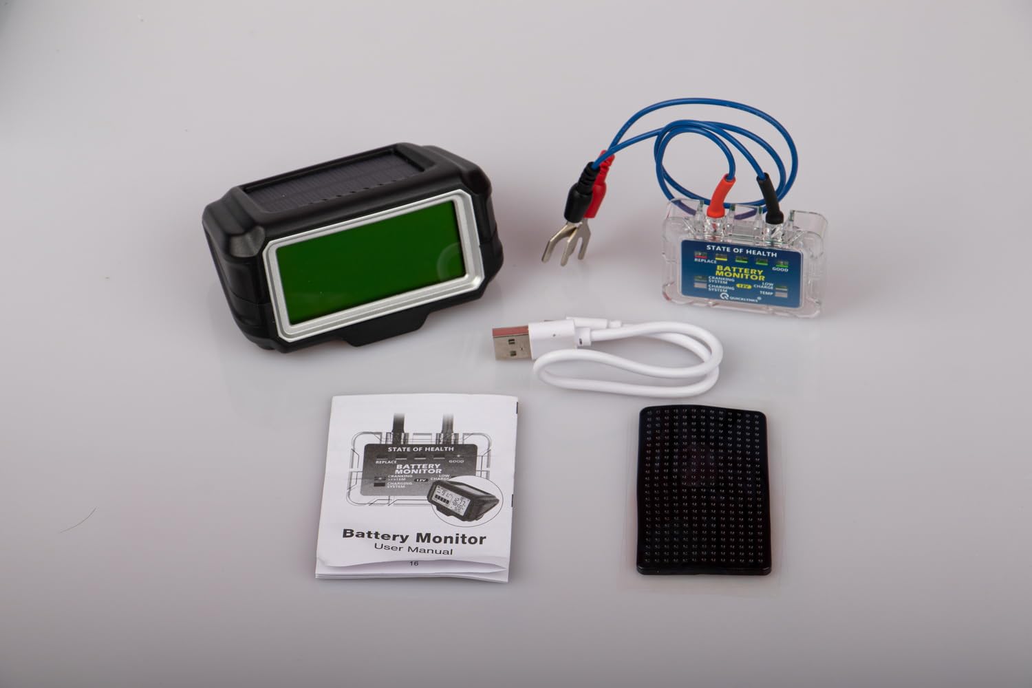 Akkumulátor teszter Quicklynks Battery Monitor 12V