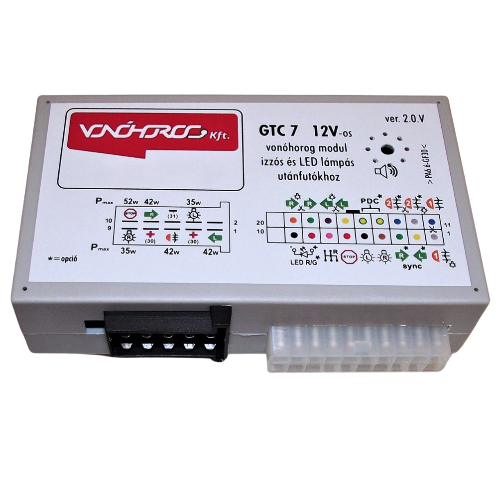 Vonóhorog elektronika vonóhorog CANBUS elektronika 7 tűs