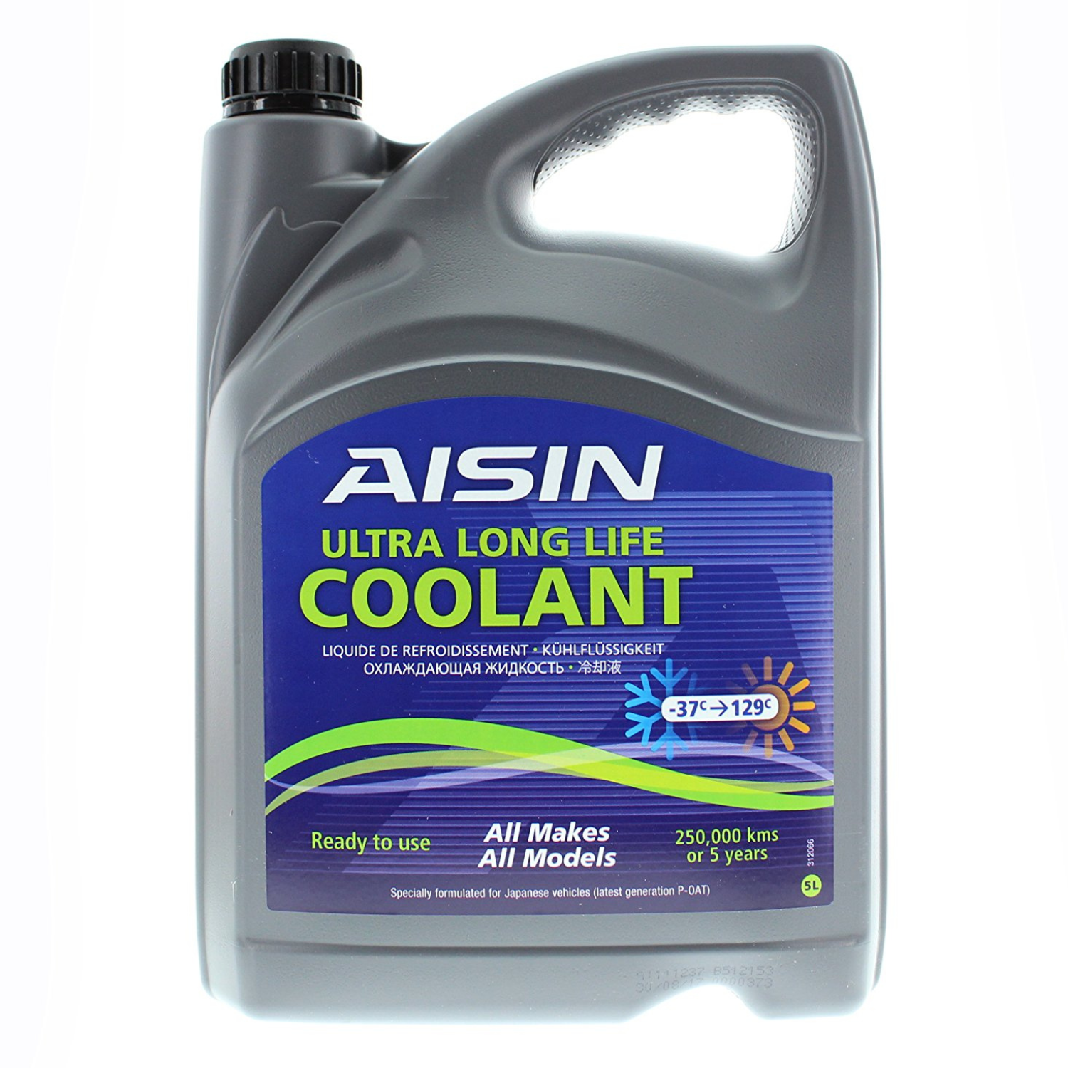 Fagyálló folyadék kék 5L Aisin Ultra Long Life Coolant 5L