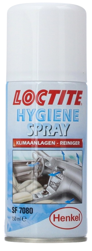 Loctite Hygiene,150 ml, Higiéniai, klímafertőtlenítő, -tisztító spray Légkondicionáló tisztító és fertőtlenítő spray