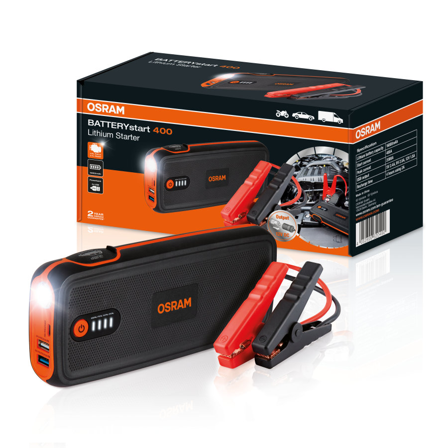 Gyors indító BATTERYstart 400 OBSL400