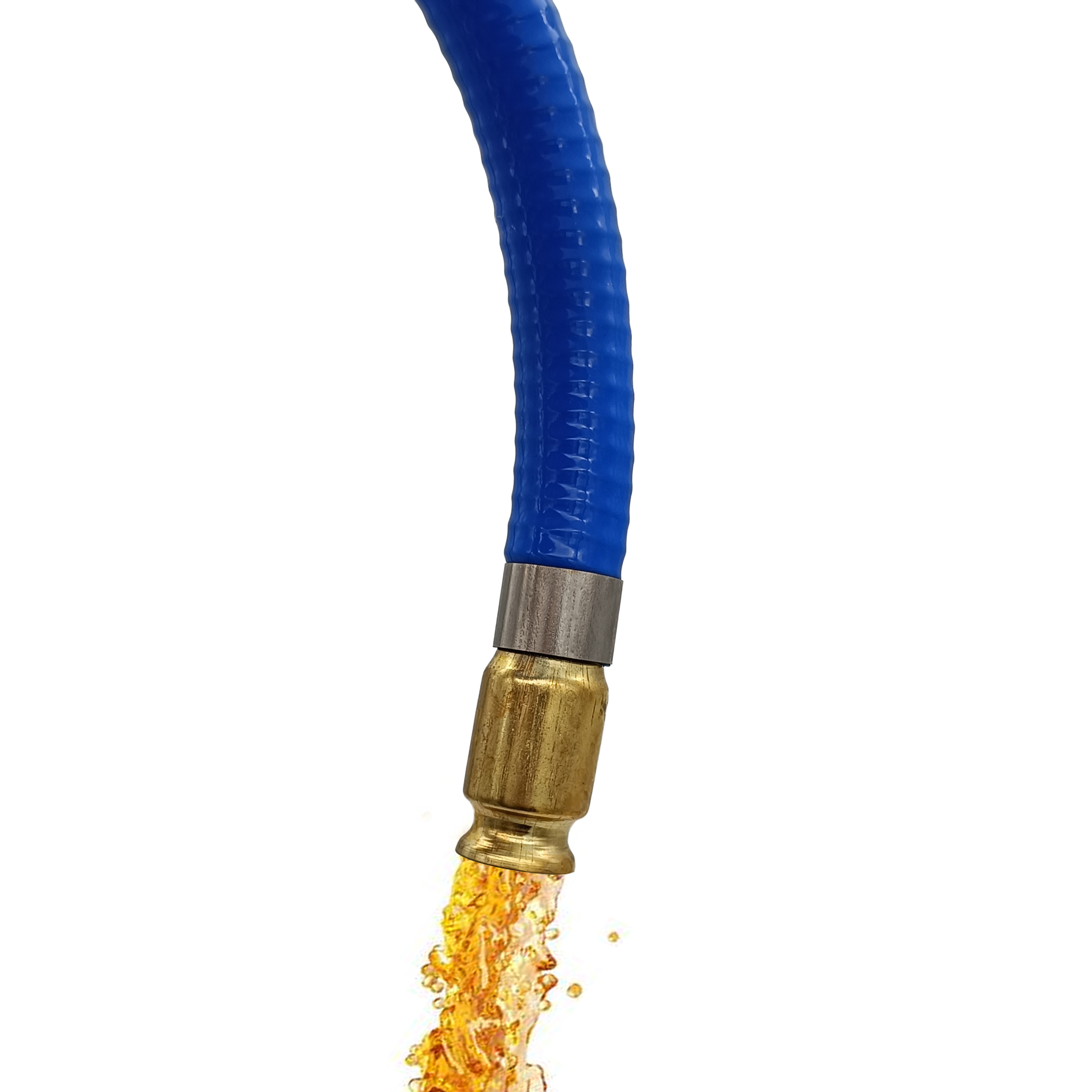 Golyószelepes szilikon szívócső üzemanyag lopócső 1" 2,5 méter