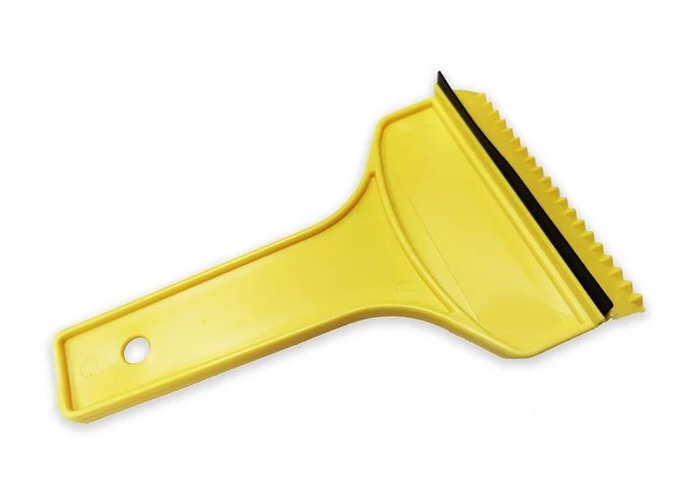 Jégkaparó Gumírozott lehúzóval, műanyag éllel