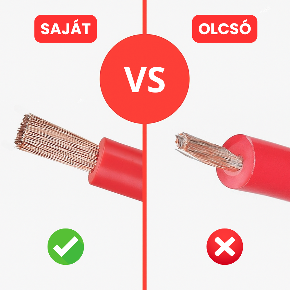Indítókábel Bikakábel 600A 3m