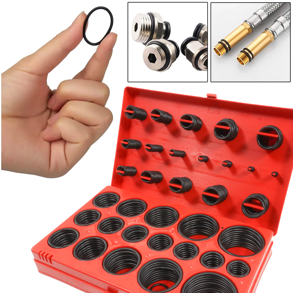 Verke O-Gyűrű Készlet 419db 