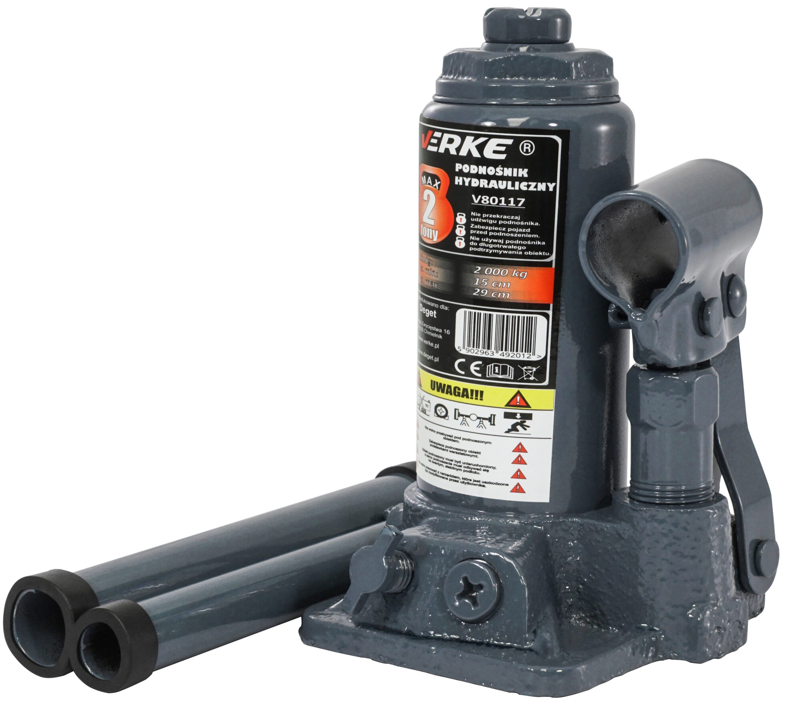 Emelő hidraulikus 2T 150-295mm palack emelő