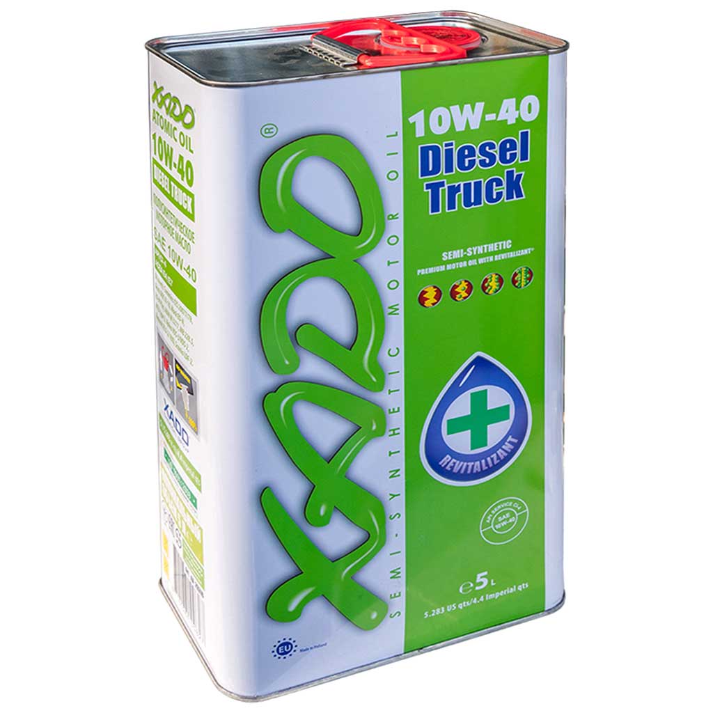 Motorolaj 10W-40 5L Xado Atomic 10W-40 Diesel Truck