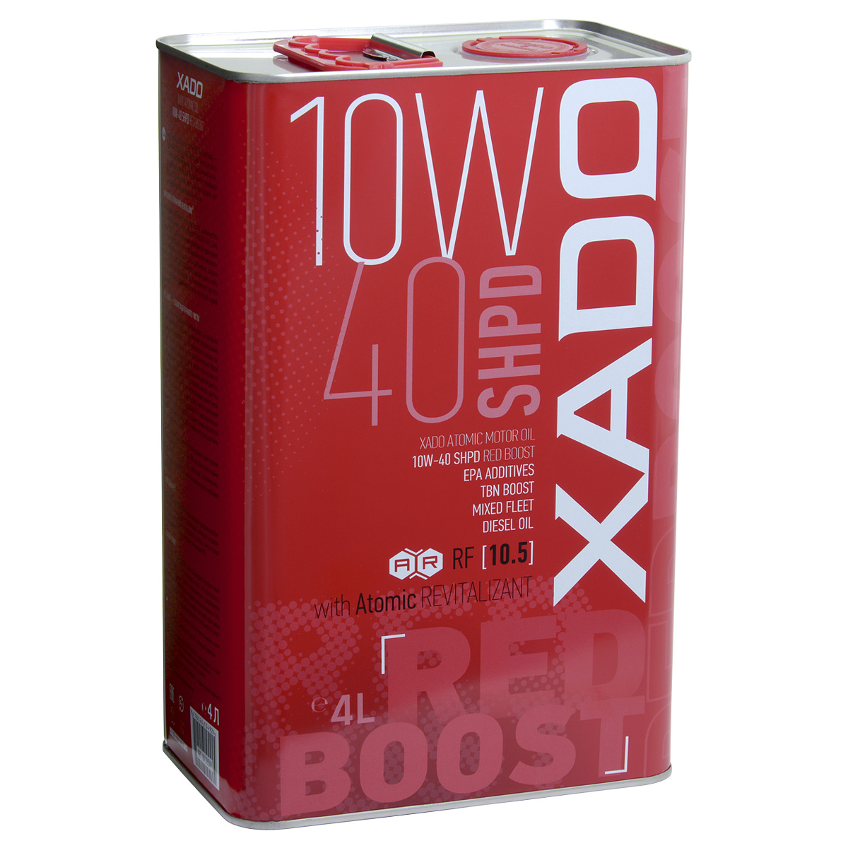 Motorolaj 10W-40 4L Xado Atomic 10W-40 SHPD Red Boost