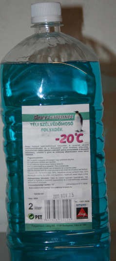 Téli szélvédőmosó -20C 2 liter 