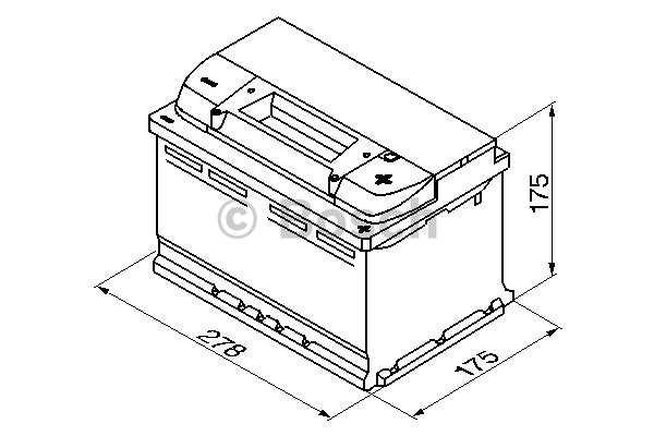 Bosch akku S5 74/750