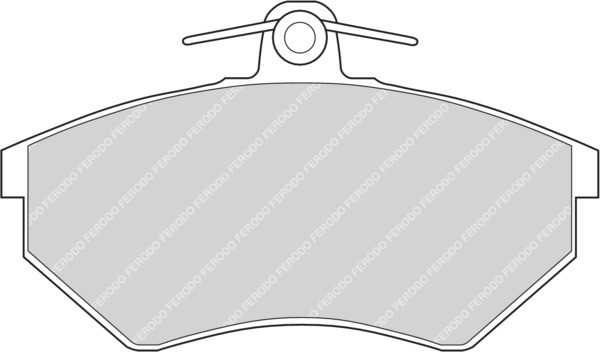 Ferodo Fékbetét készlet, tárcs 