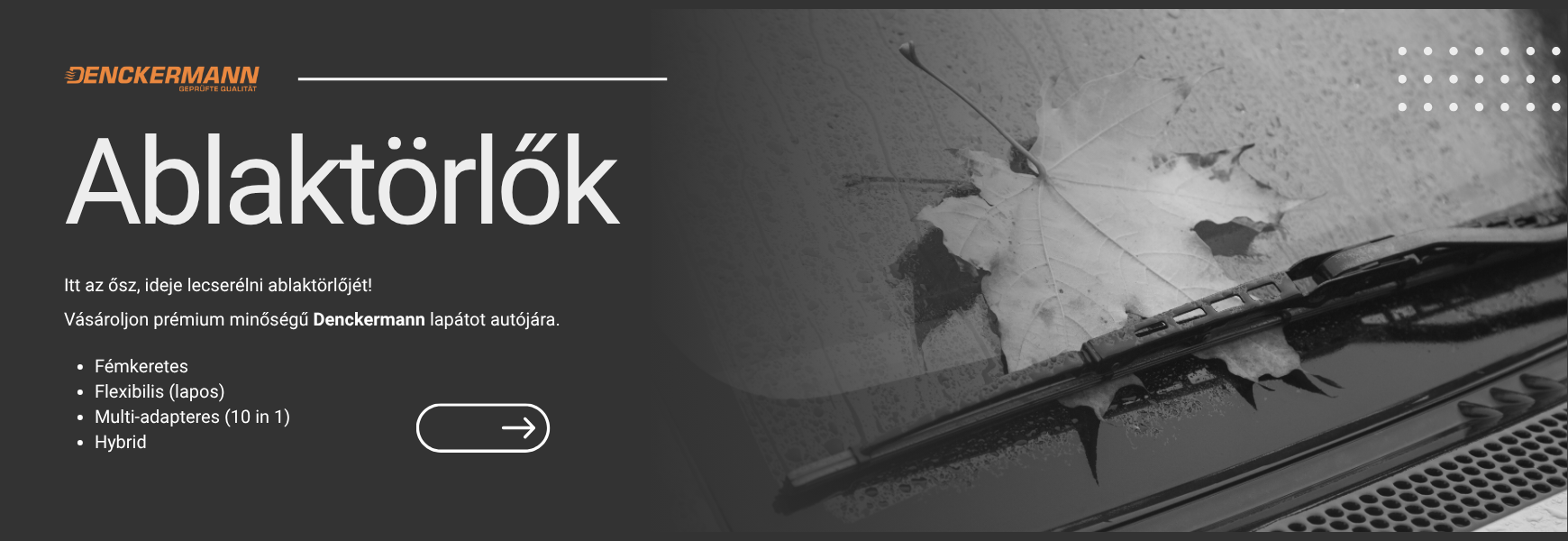 Denckermann ablaktörlők