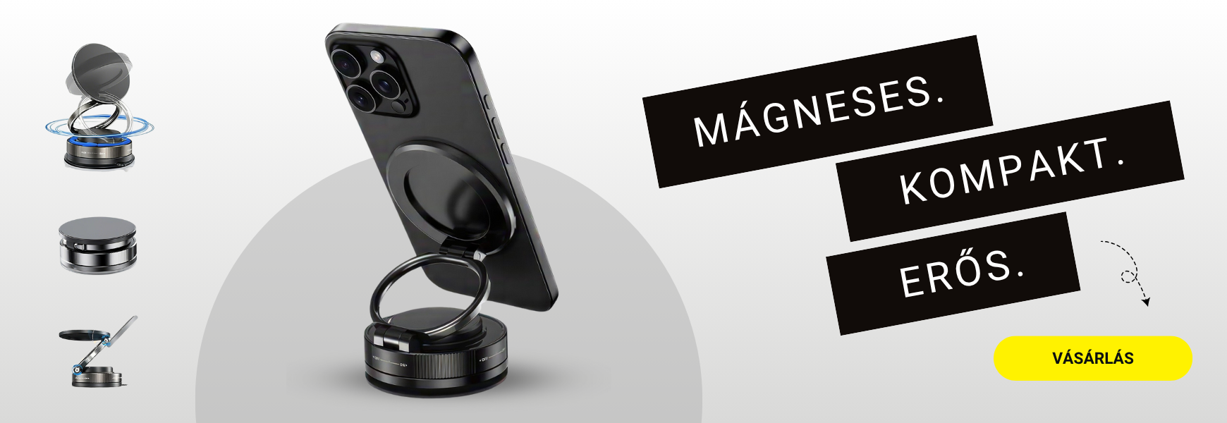 Rheidon Tech mágneses Magsafe telefontartó