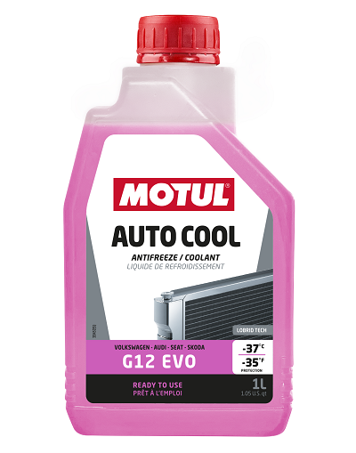 Fagyálló folyadék 1L MOTUL Auto Cool G12 EVO -37C 1L