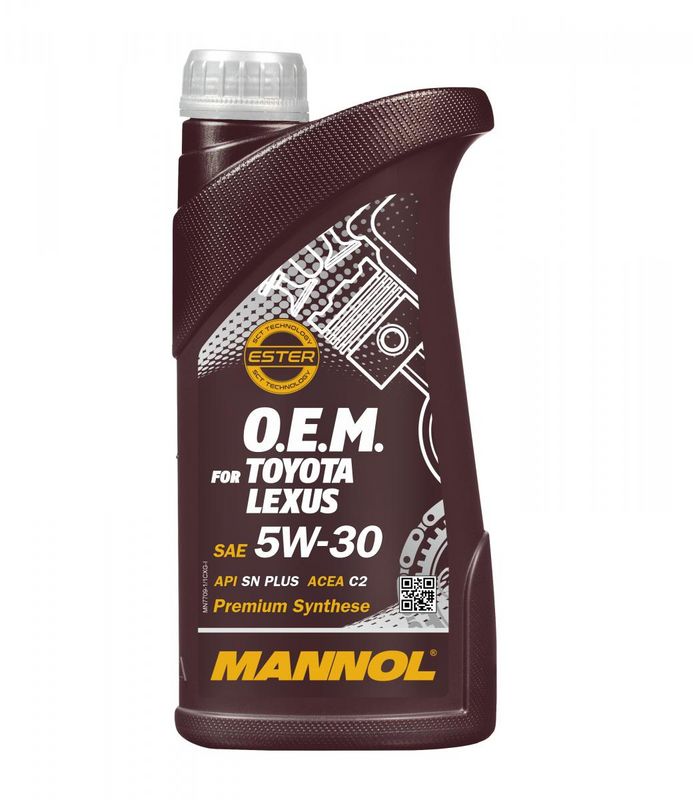 Motorolaj 5W-30 1L MANNOL for Toyota Lexus 5W-30 7709