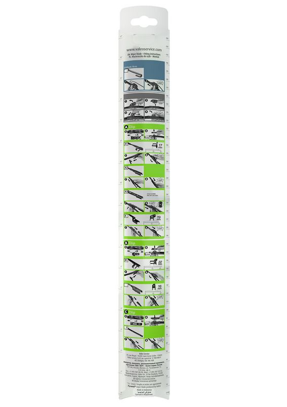 Ablaktörlő lapát Valeo First Multiconnection 350mm