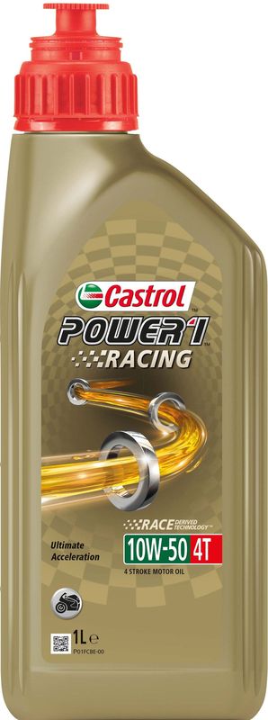 Motorolaj 4T 10W-50 1L Castrol Power 1 Racing 4T