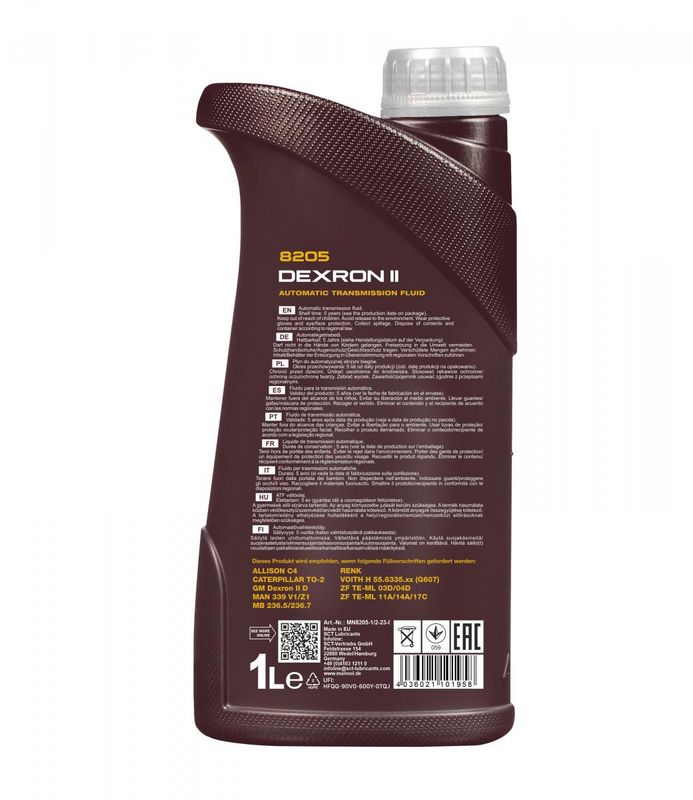 Váltóolaj 1L MANNOL Dexron II 8205