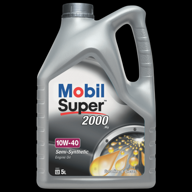 Motorolaj 10W-40 5L MOBIL SUPER 2000 X1