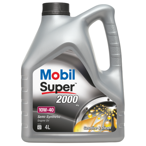 Motorolaj 10W-40 4L MOBIL SUPER 2000 X1