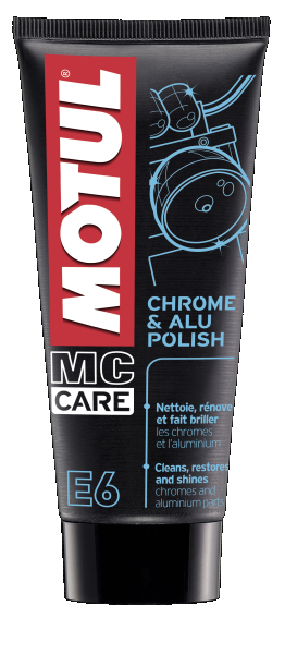 Krómtisztító MOTUL E6 Chrome & Alu Polish 0,1L